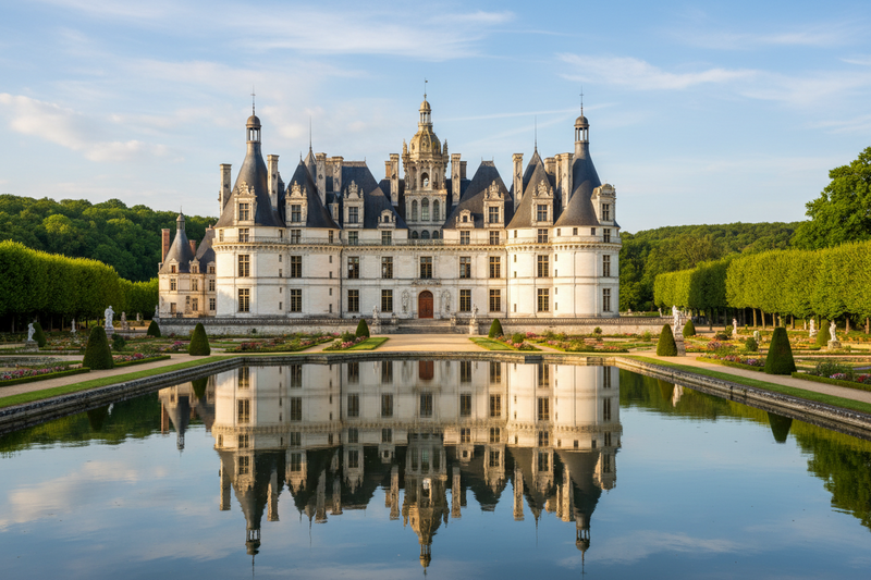 Circuit châteaux de la Loire en VTC privé : l'itinéraire parfait