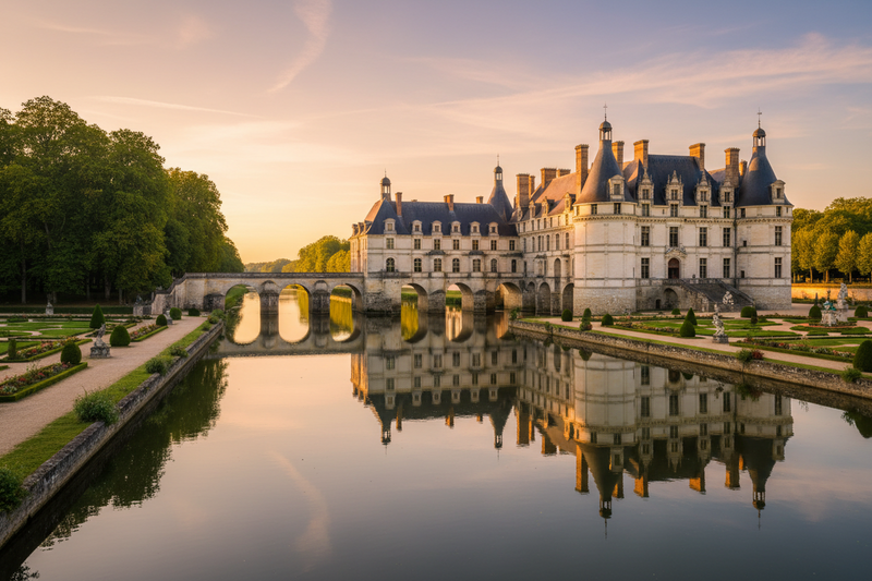Château de Chenonceau — transfert VTC depuis Tours