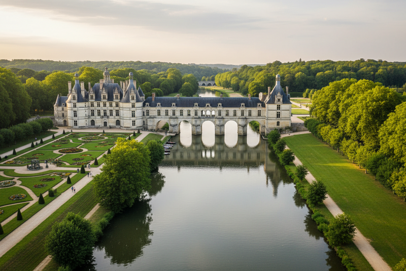 Château de Chenonceau — transfert VTC depuis Tours